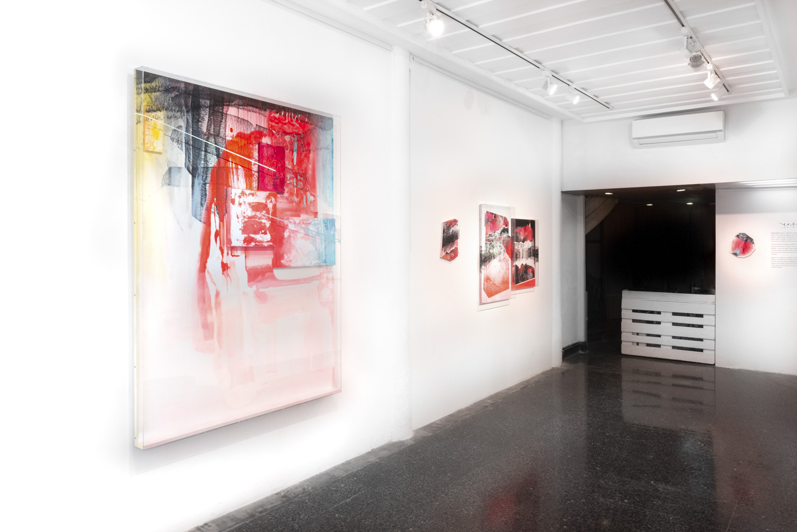 Exposición Yngraviti galeria arte La Merceria