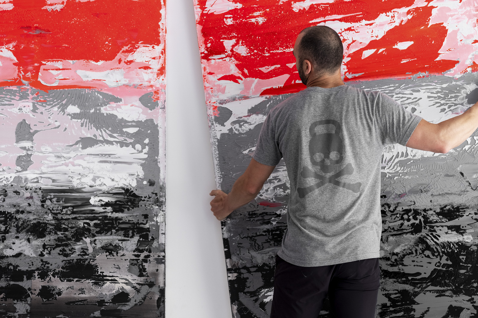 David Sánchez Metamorf en el estudio